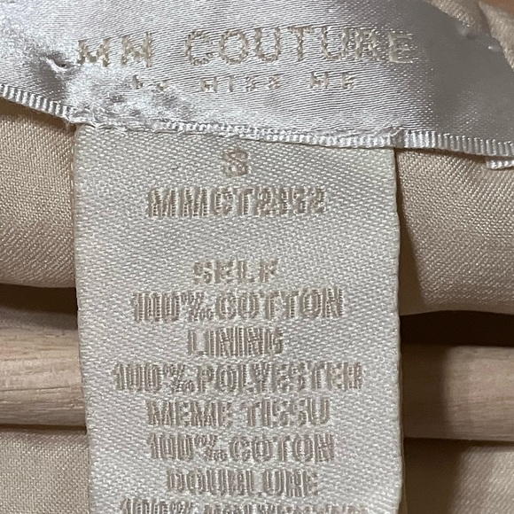 NWT!  MM Couture Cream Star Lace Tank Top - Picture 3 of 8